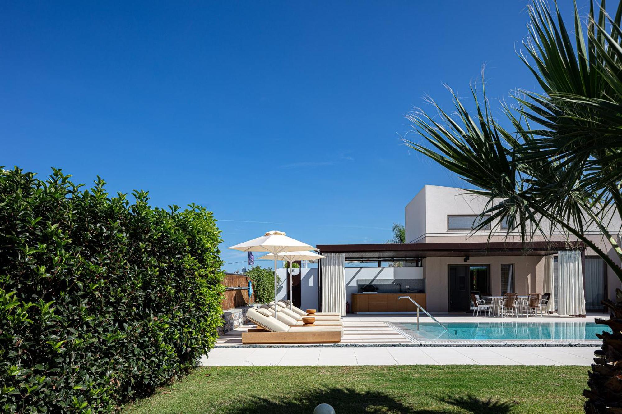 Terrazzo Luxury Villas Pigianos Kampos  Exterior foto